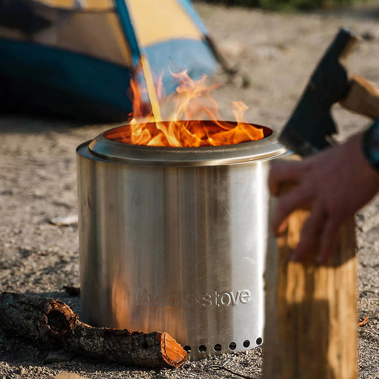 Solo Stove Ranger 2.0 Fire Pit, Silver