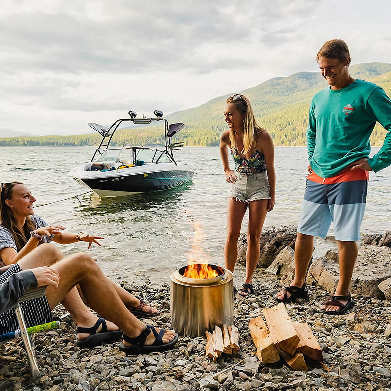 Solo Stove Ranger 2.0 Fire Pit, Silver
