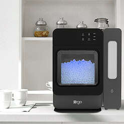 Orgo 33 lbs Capacity Sonic Countertop Ice Maker, Black