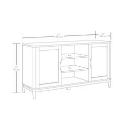 Better Homes & Gardens Springwood Cane TV Stand for TV's up to 65