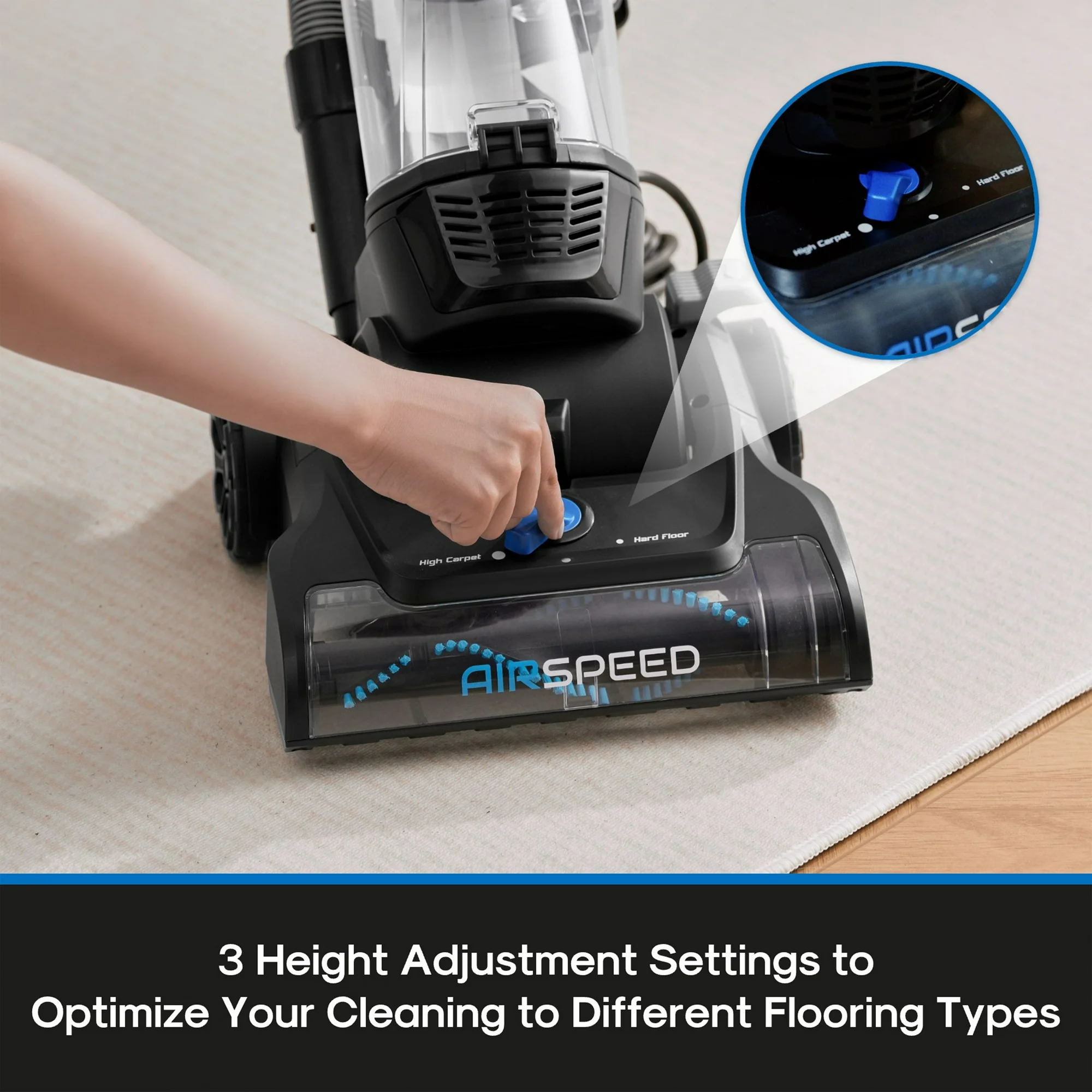 Eureka Airspeed Plus Compact Upright Vacuum Cleaner, NEU110, New