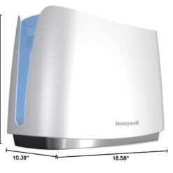 Honeywell Cool Moisture Humidifier, Medium Room, 1 Gallon Tank, White – Invisible Moisture Humidifier for Baby, Kids, Adult Bedrooms