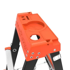 Little Giant Ladders Select Step M6 10-ft Fiberglass Type 1aa- 375-lb Load Capacity Telescoping Step Ladder