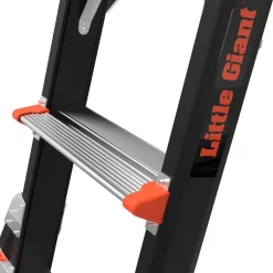 Little Giant Ladders Select Step M6 10-ft Fiberglass Type 1aa- 375-lb Load Capacity Telescoping Step Ladder