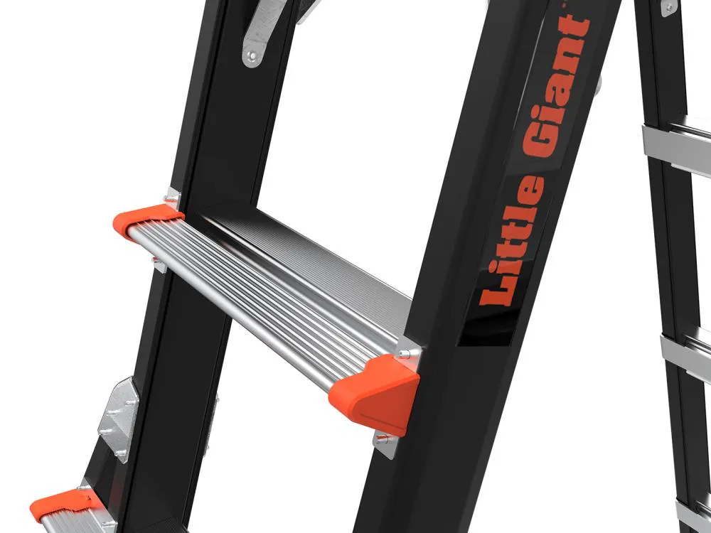 Little Giant Ladders Select Step M6 10-ft Fiberglass Type 1aa- 375-lb Load Capacity Telescoping Step Ladder