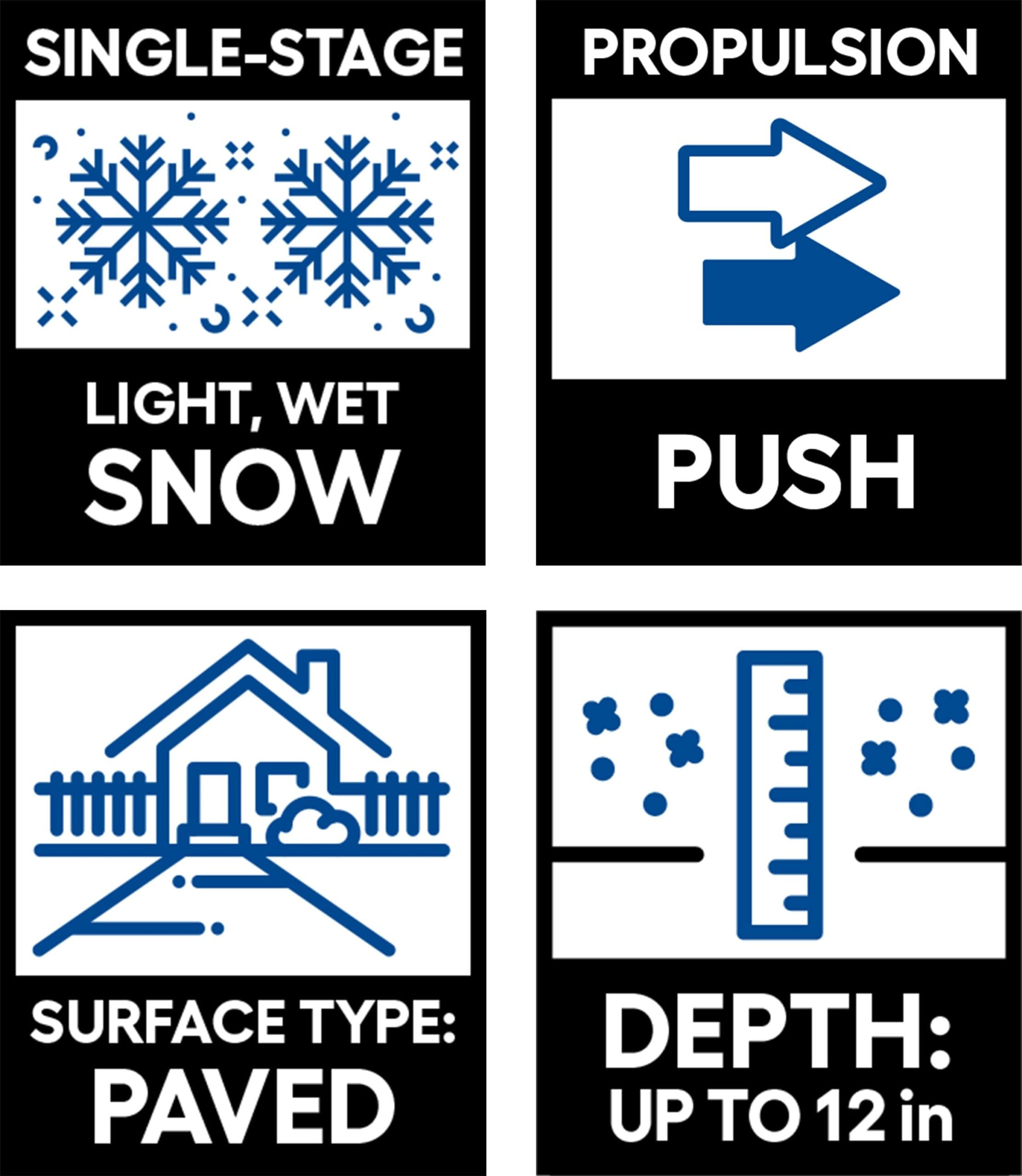 Snow Joe 22-in Single-stage Push Electric Snow Blower
