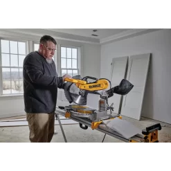 DEWALT 12-in 15-Amp Dual Bevel Compound Corded Miter Saw