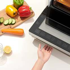 FOTILE ChefCubii 4-In-1 Steam Air Fryer Food Dehydrator 6-Slice White Convection Toaster Oven Automatic Shut-off