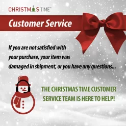 Christmas Time 6.5-ft Pennsylvania Pine Artificial Christmas Tree