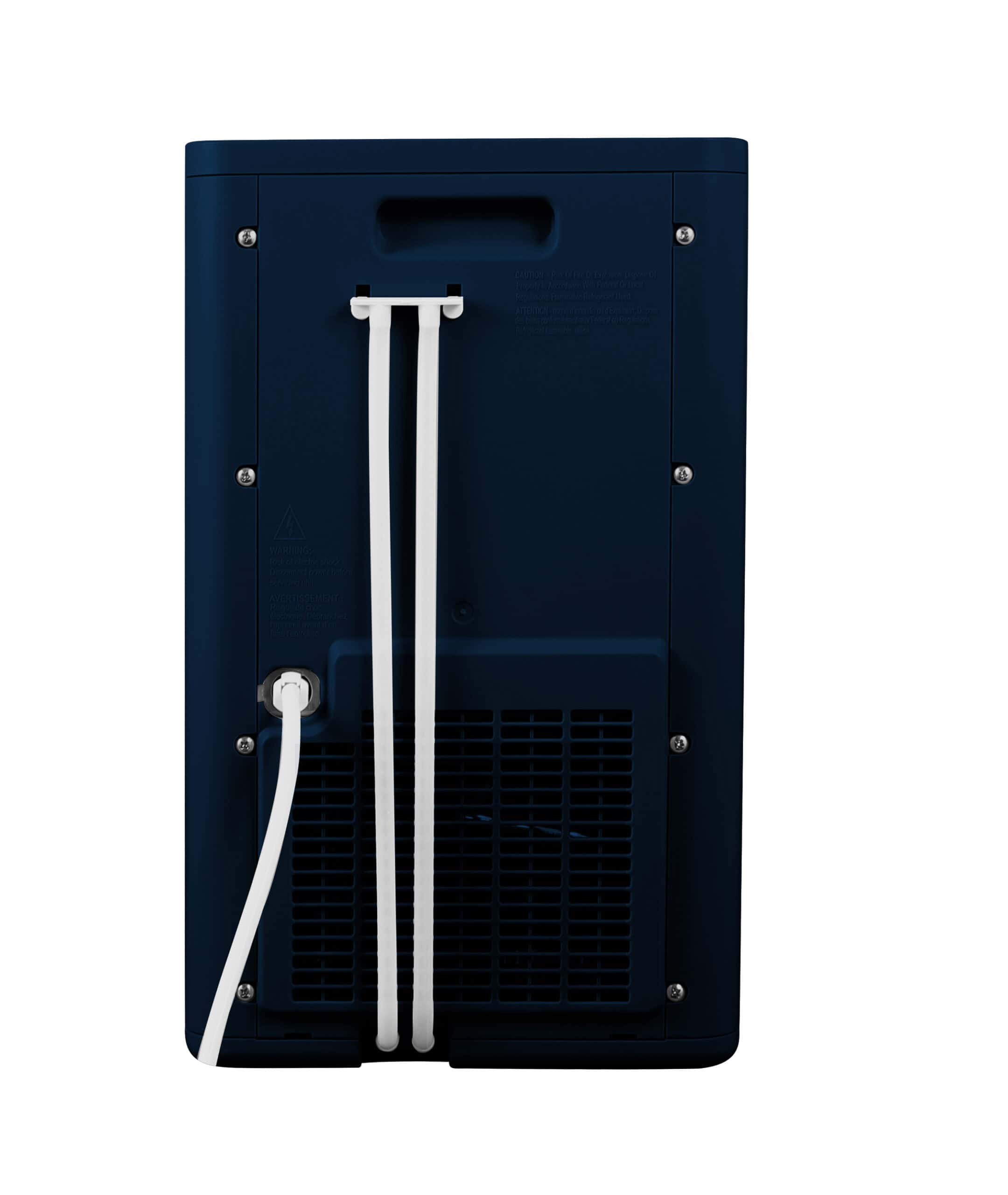 Frigidaire Gallery 44 lbsDay Capacity Ice Maker, Stainless steel accent, Navy