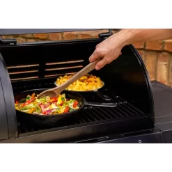 Oklahoma Joe's Canyon Black Gas and Charcoal Combo Grill