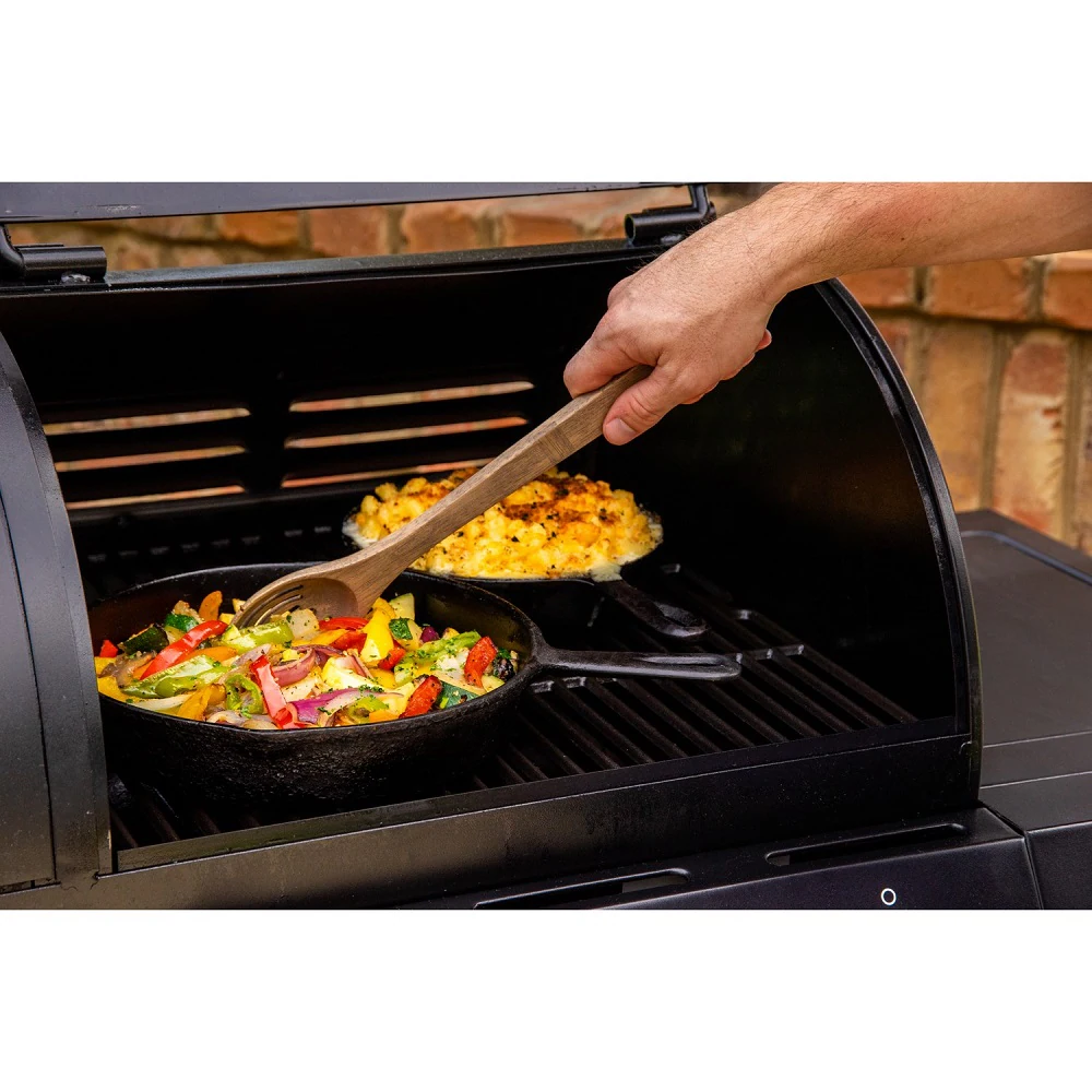 Oklahoma Joe's Canyon Black Gas and Charcoal Combo Grill