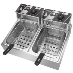 Winado 12.7-Quart Dual Zone Non-stick Deep Fryer