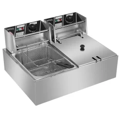 Winado 12.7-Quart Dual Zone Non-stick Deep Fryer