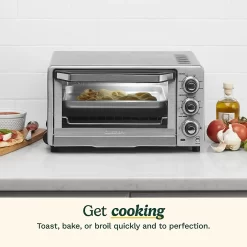 Cuisinart - Custom Classic Toaster Oven Broiler - Stainless Steel