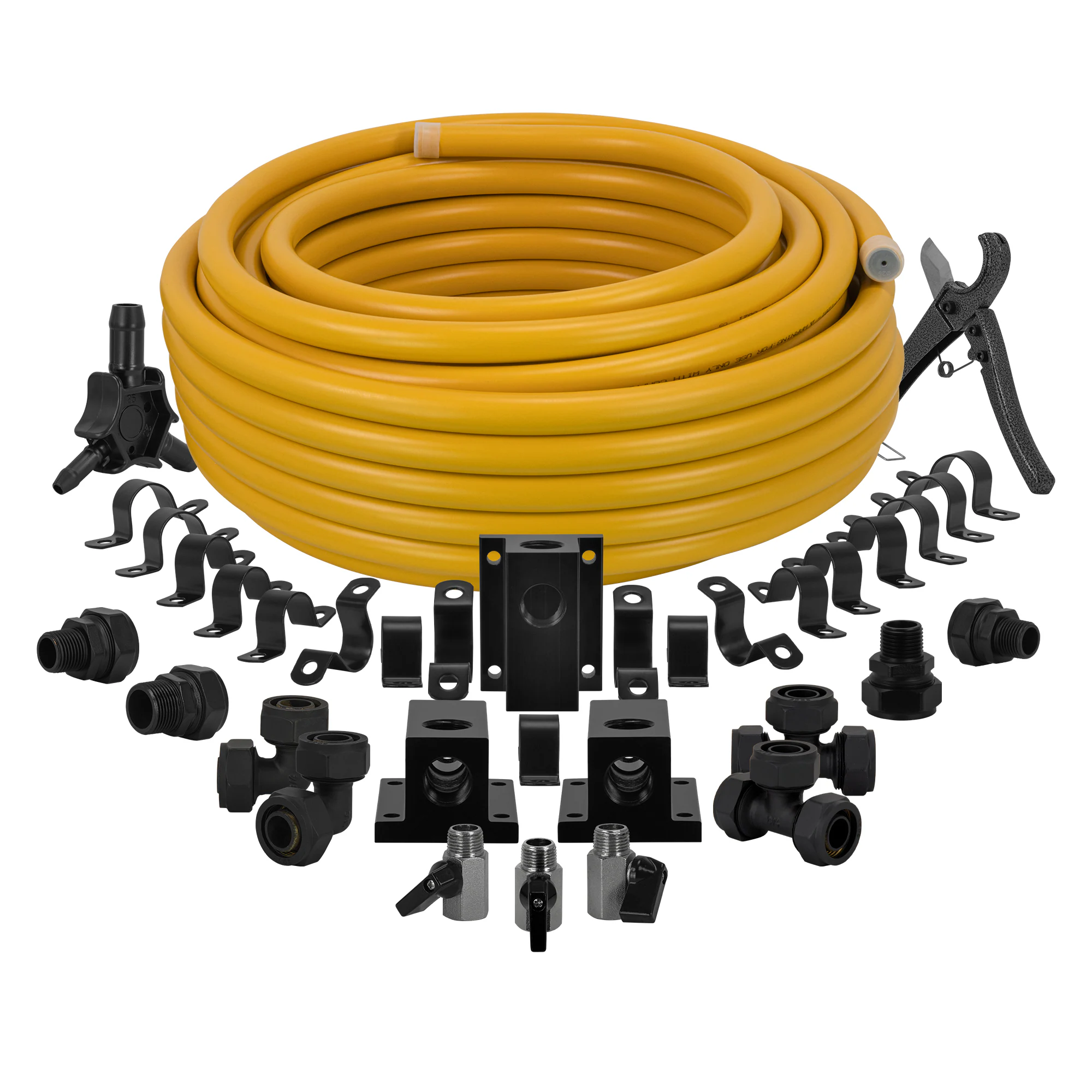 DEWALT 3/4 In X 100 Ft. Hdpe/Aluminum Air Piping System Kit
