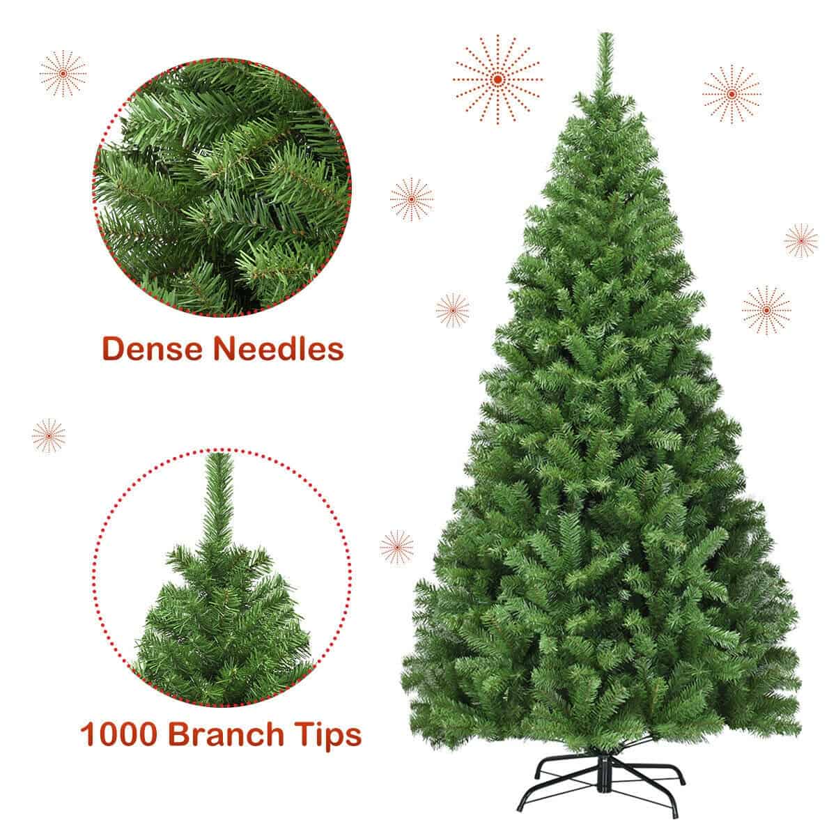 WELLFOR 6-ft Artificial Christmas Tree