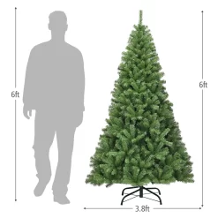 WELLFOR 6-ft Artificial Christmas Tree