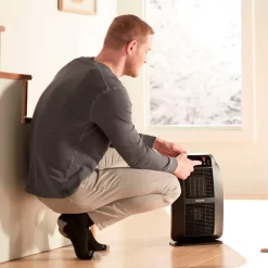 Honeywell - Heat Genius Ceramic Heater - Black