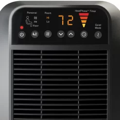 Honeywell - Heat Genius Ceramic Heater - Black