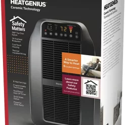 Honeywell - Heat Genius Ceramic Heater - Black