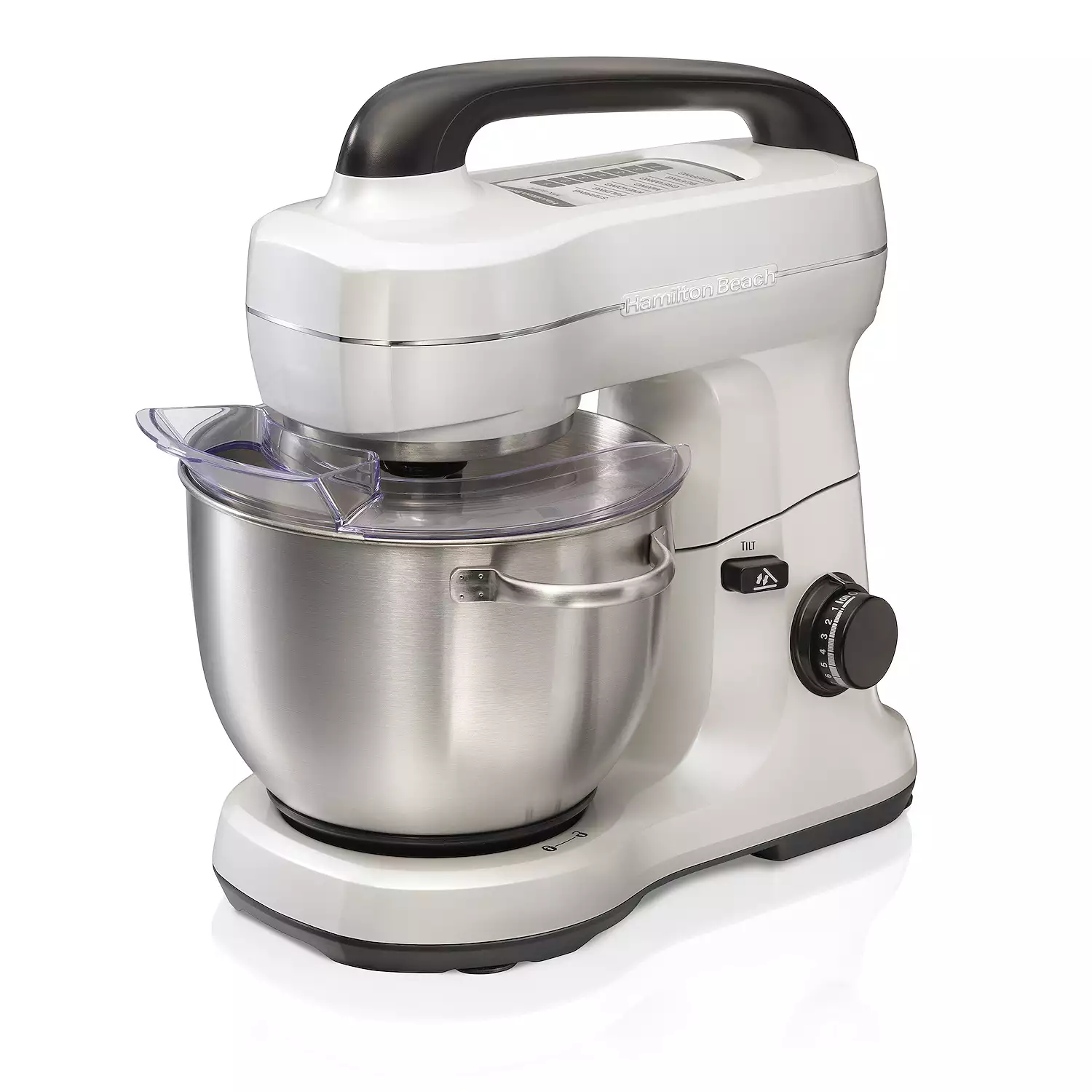 Hamilton Beach 7-Speed Stand Mixer & Attachments - White