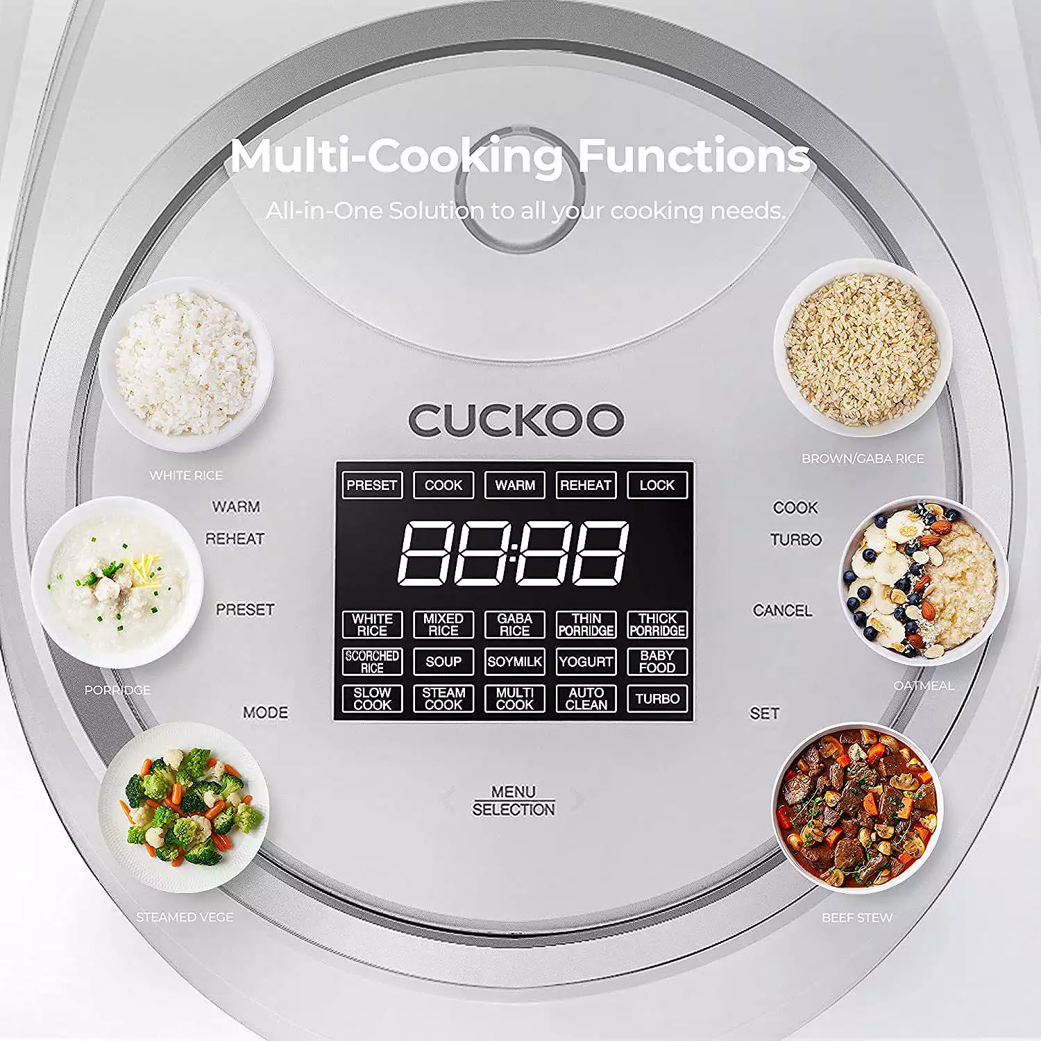 CUCKOO 10-Cup Micom Rice Cooker & Warmer