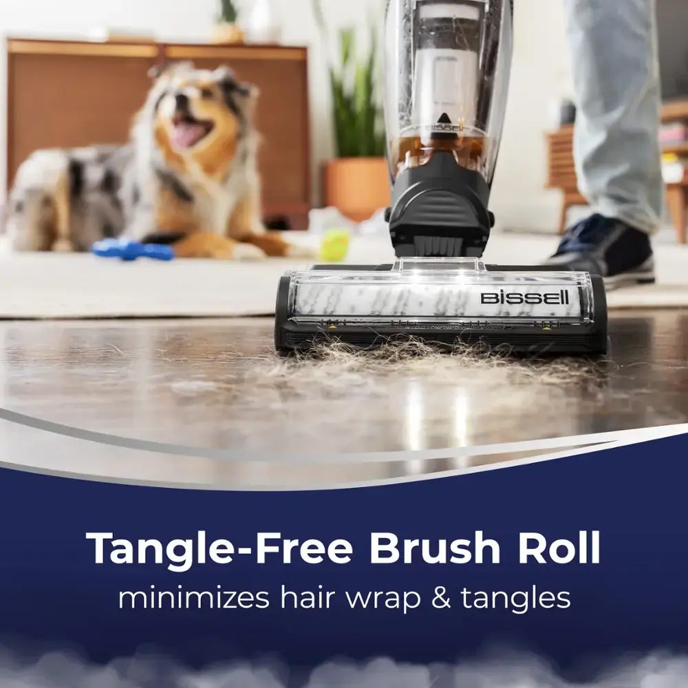 BISSELL - Crosswave Hydrosteam Corded Wet Dry Vac - Titanium/Cooper Harbor