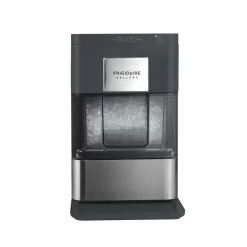 Frigidaire Gallery 33 lbs. Touchscreen Nugget Ice Maker - Stainless Steel Accent, EFIC220, Black