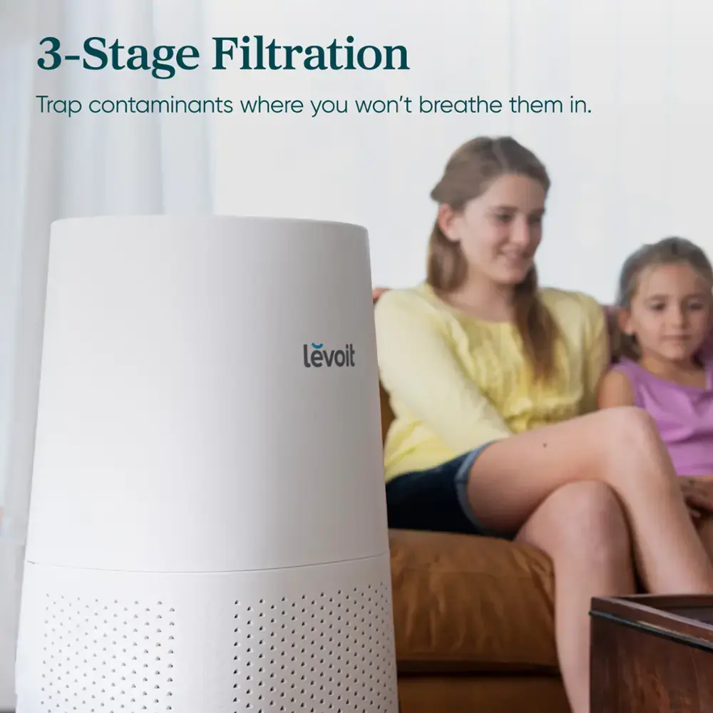 Levoit - Airzone Air Purifier - White