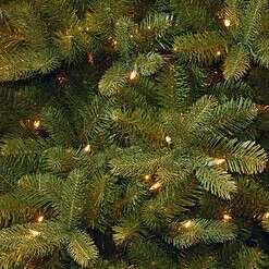 National Tree Company 6.5-ft Douglas Fir Pre-lit Artificial Christmas Tree with Multicolor LED Lights