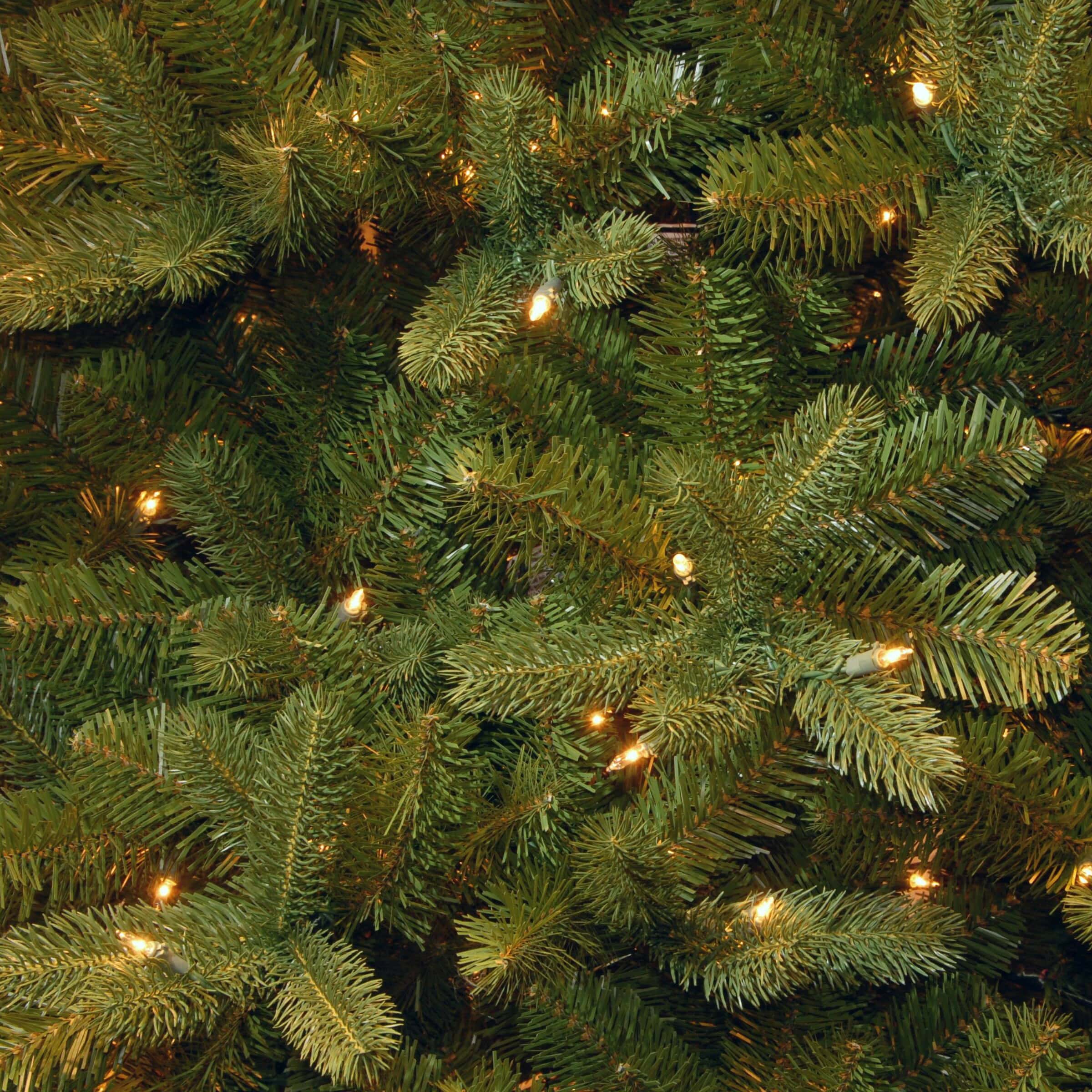 National Tree Company 6.5-ft Douglas Fir Pre-lit Artificial Christmas Tree with Multicolor LED Lights