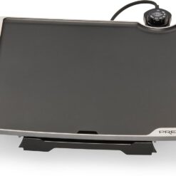 Presto 07071 15-inch Electric Tilt-n-fold Griddle, Black