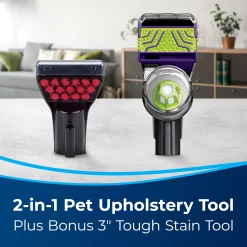 BISSELL ProHeat 2X Revolution Pet Pro Plus Made For Pet Hair Carpet Cleaner with Rotating Brush