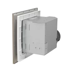 Utilitech Ventilation fan 1.5-Sone 100-CFM Brushed Nickel Decorative Lighted Bathroom Fan, ENERGY STAR