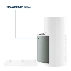 Insignia 375 Sq. Ft. HEPA Air Purifier with ENERGY STAR Certification - White