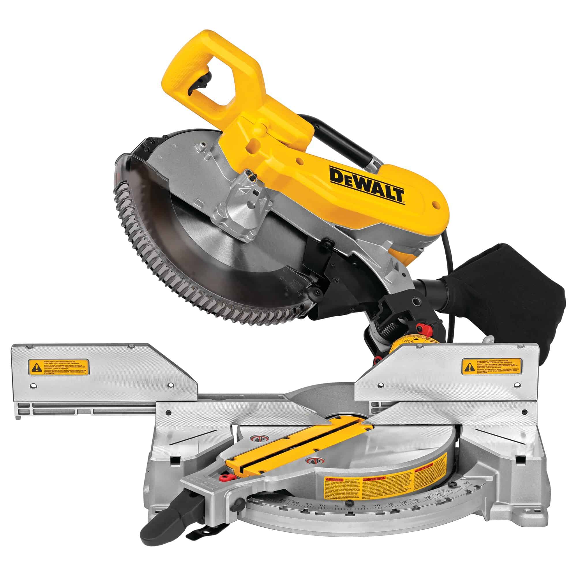 DEWALT 12-in 15-Amp Dual Bevel Compound Corded Miter Saw