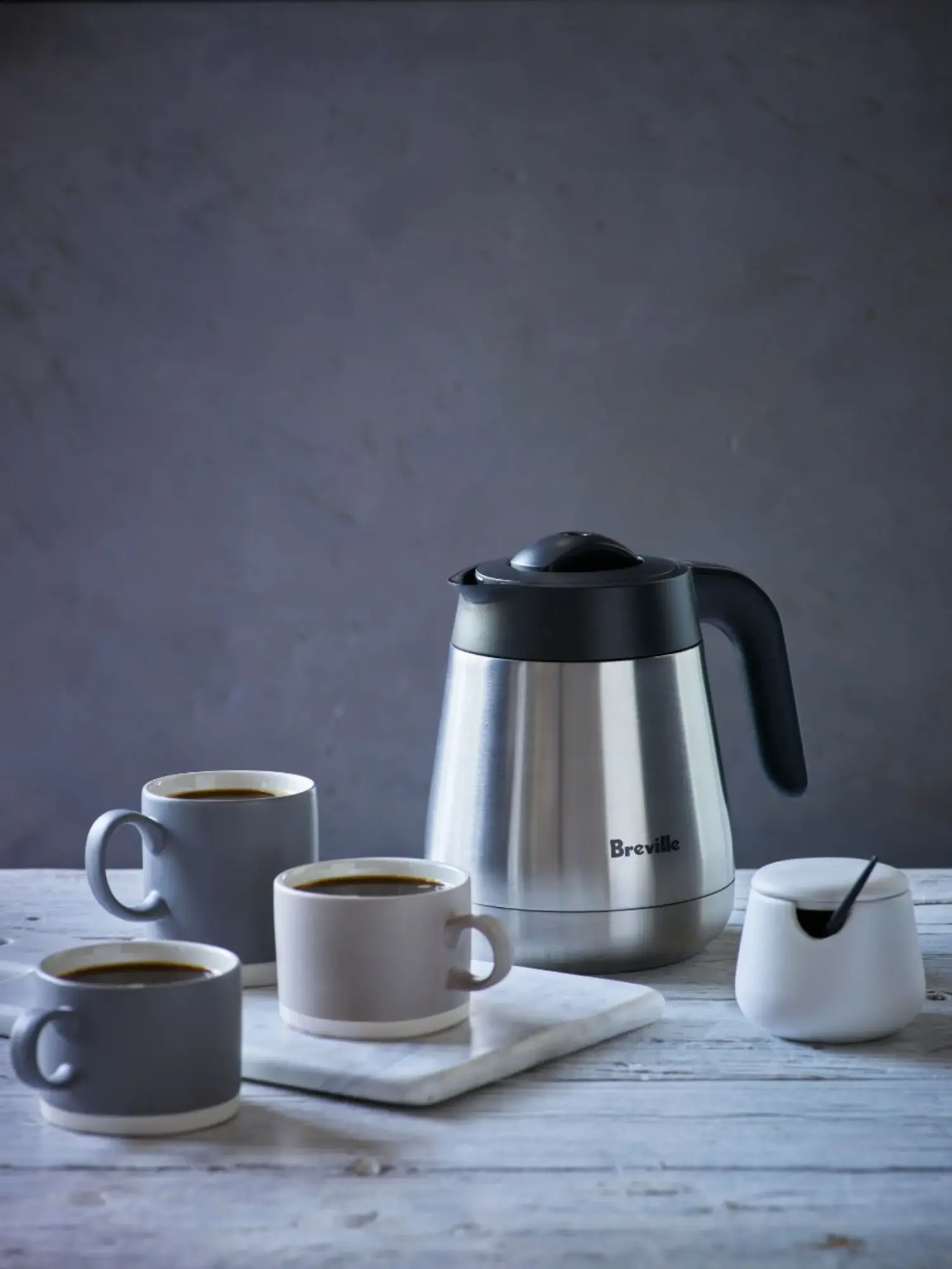 Breville - the Precision Brewer Thermal 12-Cup Coffee Maker - Brushed Stainless Steel