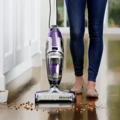BISSELL - CrossWave Pet Pro All-in-One Multi-Surface Cleaner - Grapevine Purple and Sparkle Silver