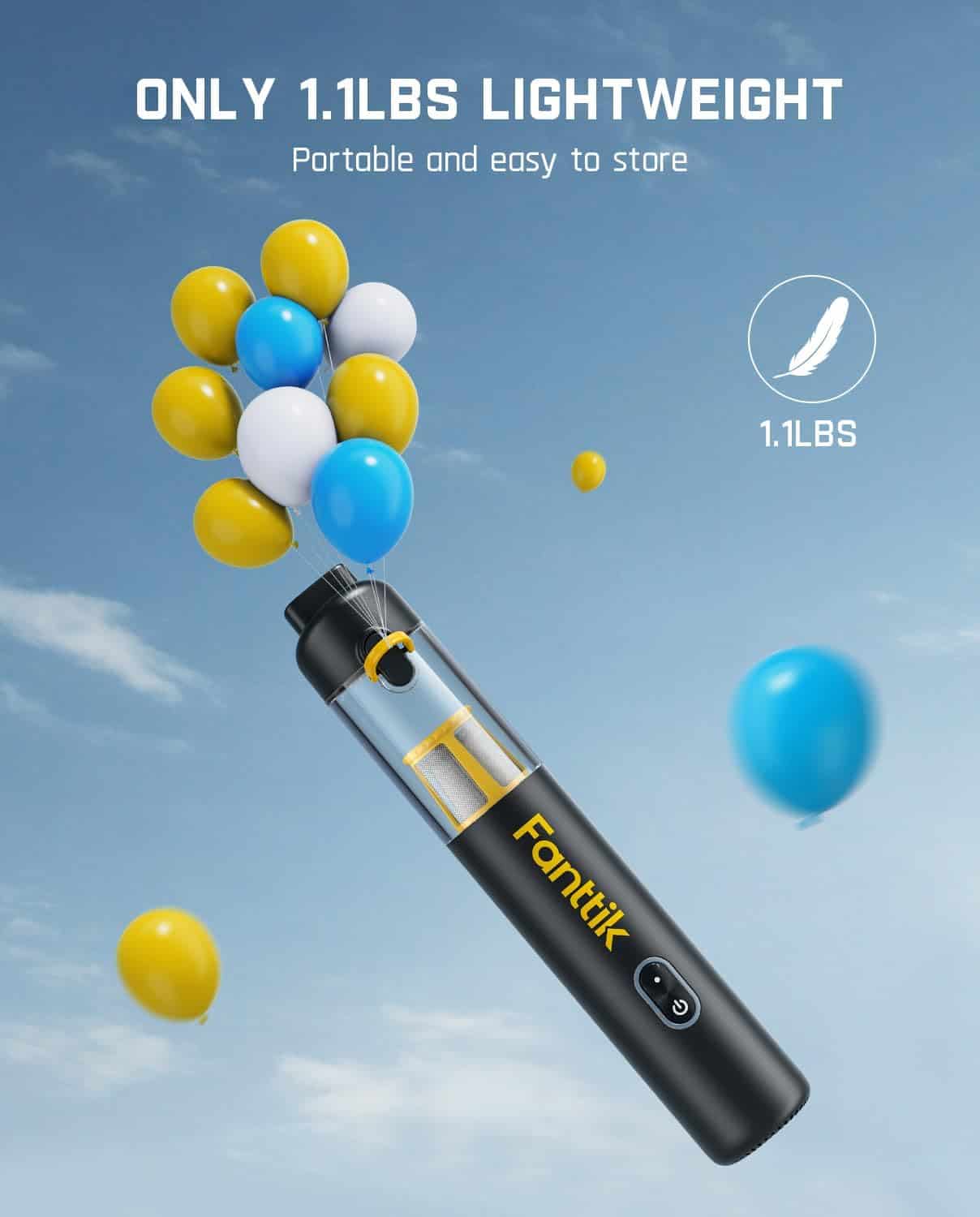 Fanttik Slim V8 Apex Cordless Car Vacuum, 19000PA Suction Power, 4 in 1 Portable Mini Vacuum, Type-C Charge, Black