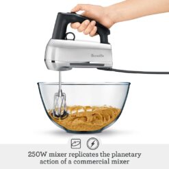 Breville the Handy Mix Scraper Mixer, BHM800BTR, Black Truffle