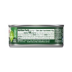 Chicken of the Sea Chunk Light Tuna in Water, 5 Ounce Cans (Pack of 24), Wild Caught Canned Tuna, 25% Less Sodium