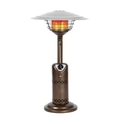 HEATMAXX 10000-BTU Bronze Steel Tabletop Liquid Propane Patio Heater
