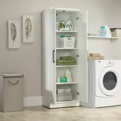 Sauder - HomePlus Collection Storage Cabinet - Soft White