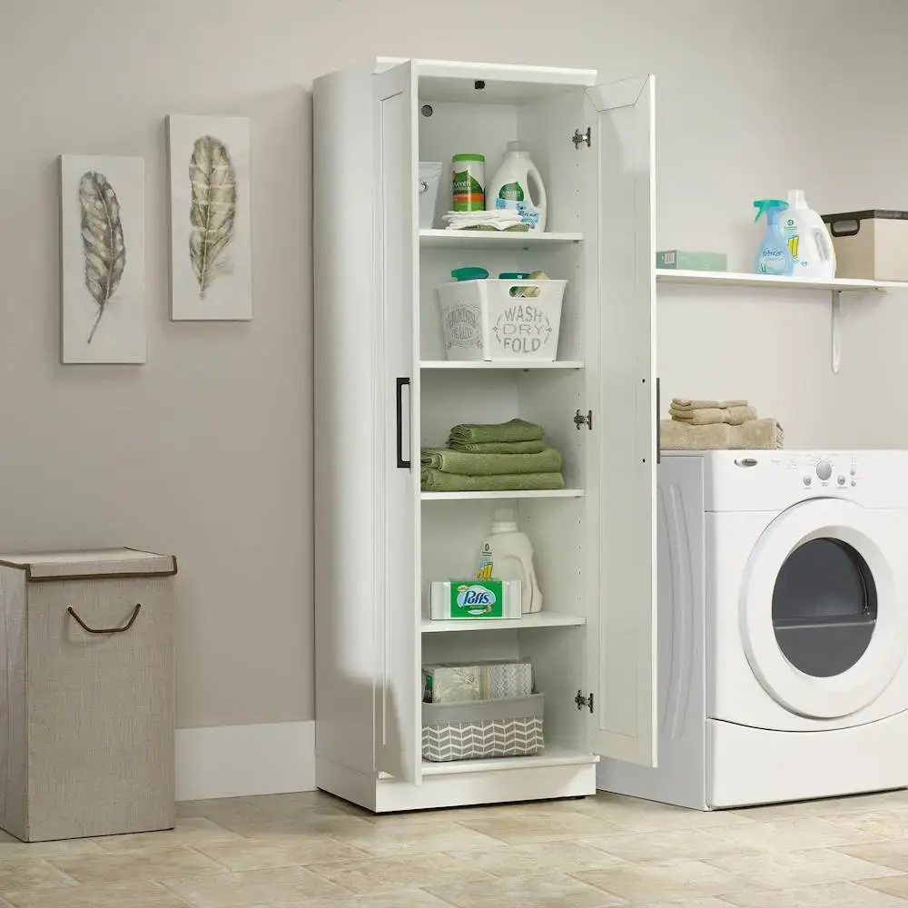 Sauder - HomePlus Collection Storage Cabinet - Soft White