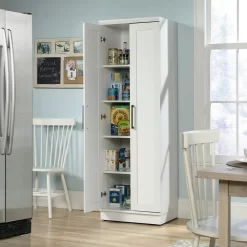 Sauder - HomePlus Collection Storage Cabinet - Soft White