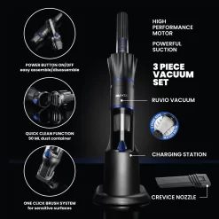 RUVIO Cordless Car Handheld Vacuum