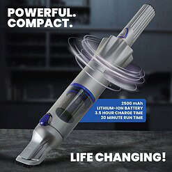 RUVIO Cordless Car Handheld Vacuum
