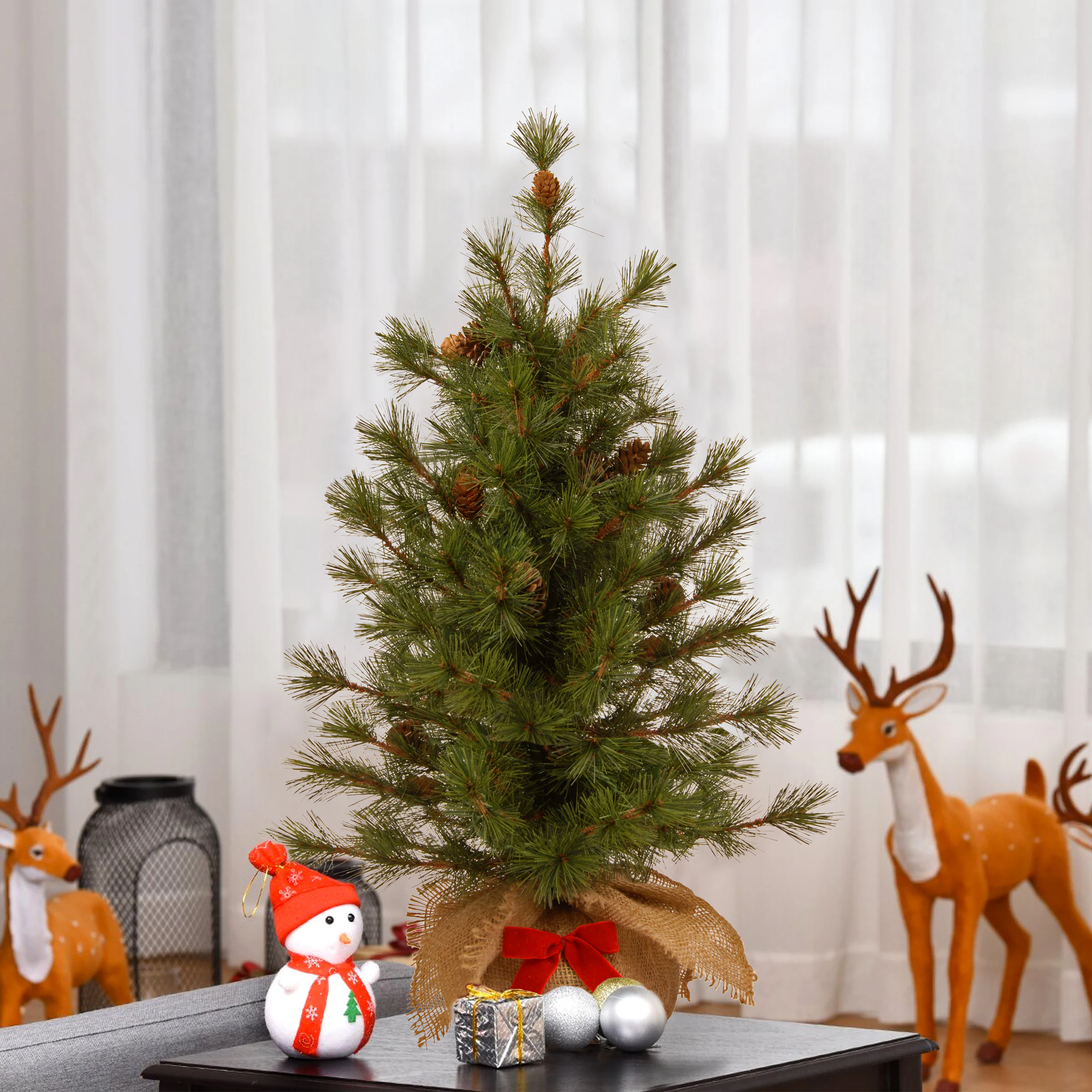 National Tree Company 3-ft Pine Artificial Christmas Tree