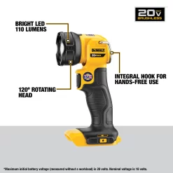 DEWALT 20V MAX 6-Tool Brushless Power Tool Combo Kit with Soft Case (2-Batteries and Charger Included)